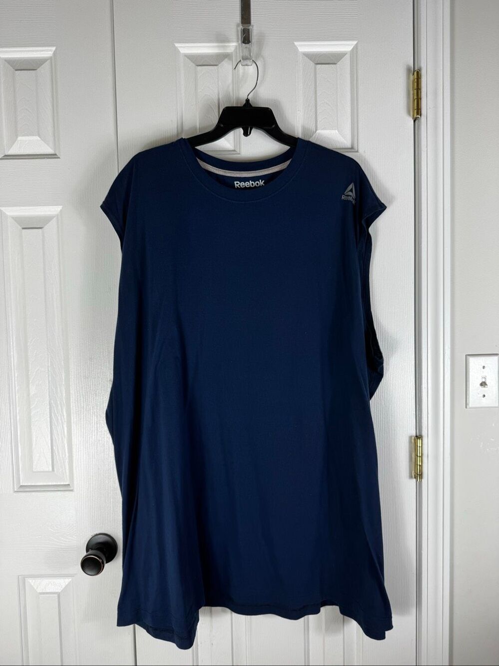 Reebok Mens Navy Shirt Size 6 XLT